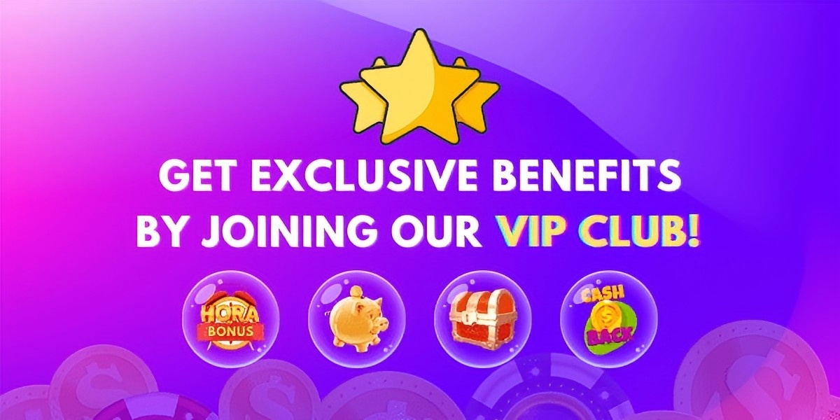 Promotion banner with hourly and weekend bingo plates and progressive prizes
